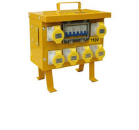 Electro-wind 6WJBC: 110V 6-way portable junction box splitter, rugged and reliable.