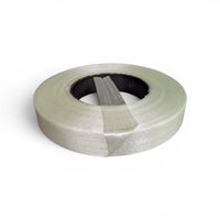 An Electro-wind Polyglas H200 F Class 25mmx50m Armature Binding Tape roll on a white background.