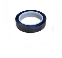A single Electro-wind BST2566/G Blue Silicone Poly Tape (0.025mm x 25mm x 66m) on white background.