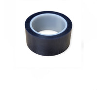 Electro-wind BST5066/G Blue Silicone Poly Tape, 0.025mm x 50mm x 66m, single roll on white background.