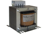 Electro-wind EA200: 200VA control panel transformer, 380–440V in, 110V out, 50/60Hz continuous.