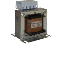 Electro-wind EA50 50VA panel transformer, 380/400/440V in, 110V out, BSEN 61558 compliant.