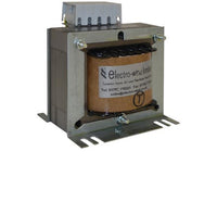 Electro-wind EB150 150VA control panel transformer, 400V in, 110V out, 50/60Hz continuous.