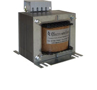 Electro-wind EB200 200VA control panel transformer, 400V in, 110V out, 50/60Hz continuous.