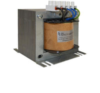 Electro-wind 750VA control panel transformer, 400V to 110V, 1ph, 50/60Hz, continuous.