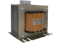 Electro-wind 1000VA control panel transformer, 230v to 24v, metal case, visible coil.