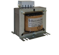 An Electro-wind 150VA control panel transformer, 230V to 24V, 50/60Hz, metal-cased.