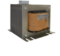 EE1500 1500VA control panel transformer, 400V to 24V, mains isolated, safe use.