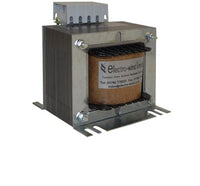 Electro-wind EH200: 200VA panel transformer, 400V in/230V out, 1ph, 50/60Hz, continuous.