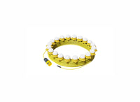 Electro Wind FL50MLED, 50M, 20x6.5W LED festoon light set with 16A 110V plug attached.