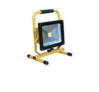 Electro-wind HLIGHT20LED 110V 20W portable LED hand light with handle and adjustable stand.