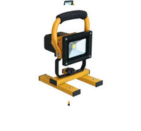 HLRLED10MAG 10w LED rechargeable work light with handle and magnetic feet.