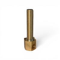 Electro-wind Non-rotating M12 stud c/w 9mm cross drilled hole H59, on white background.