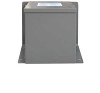 An Electro-wind WM3300TR 3.3kVA wall/floor mounted transformer on a base plate, grey color.