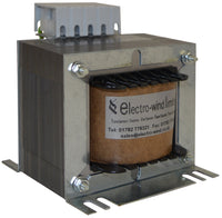 Electro-wind EA200, 200VA metal-cased isolating transformer, 380-440V in, 110V out, 50/60Hz.