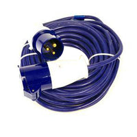 Electro-wind E116240 230V 14m extension lead with 16A plug and coupler, 1.5mm cable.