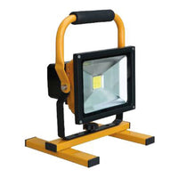 Electro-wind HLRLED20 20w LED Rechargeable Portable Work Light with handle and rectangular base.