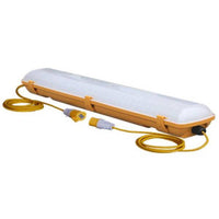 Electro-wind LF2LED30WP 110V 30W LED 2FT light, IP65 anti-corrosive, portable, yellow.