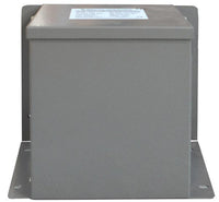 Electro-wind WM3300TR 3.3kVA wall/floor intermittent transformer with flanges for site safety.